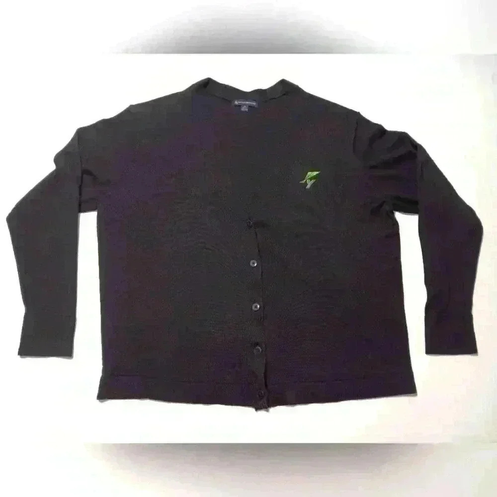 BROOKS BROTHERS  V neck , button up cardigan. Ladies size XL